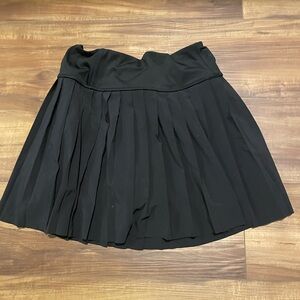 Black Pleated Athleta Skort